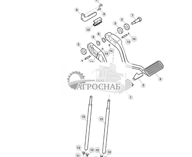 Педали тормоза  кронштейны, PST - ST121915 589.jpg